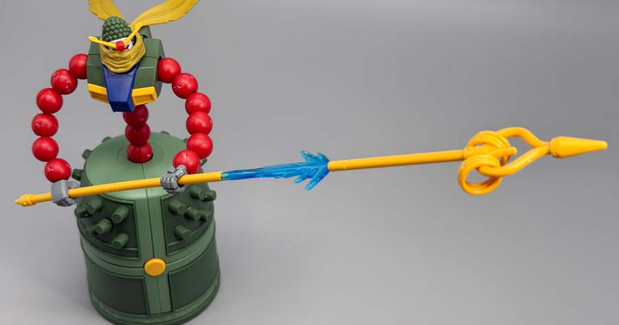 HGマンダラガンダムのガンプラレビュー画像です