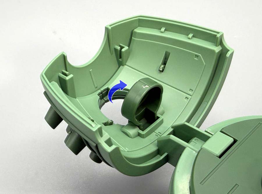 HGマンダラガンダムのガンプラレビュー画像です