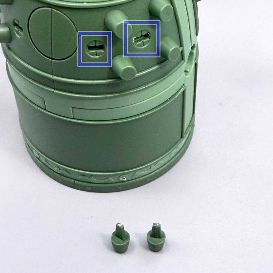 HGマンダラガンダムのガンプラレビュー画像です