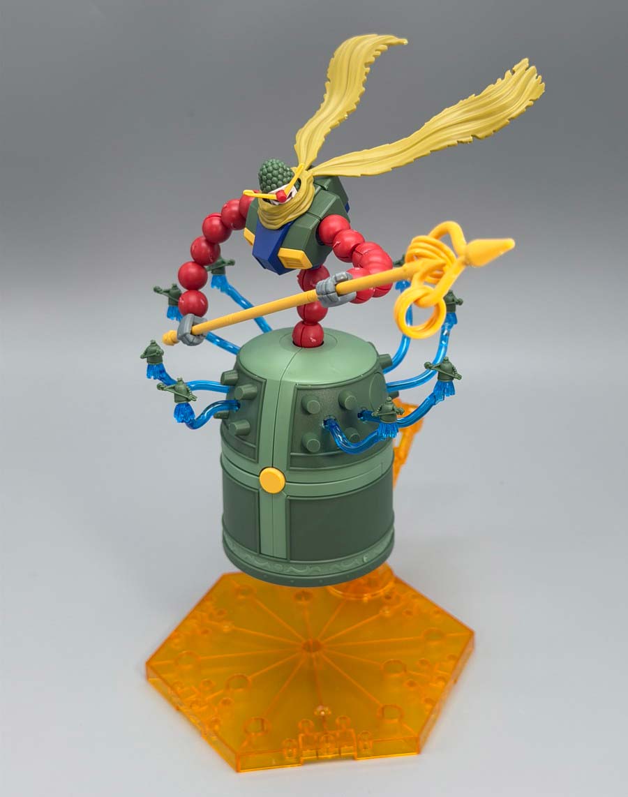 HGマンダラガンダムのガンプラレビュー画像です