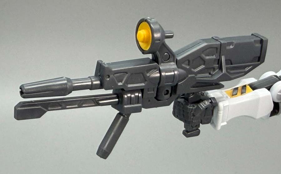 HG白いガンダムのガンプラレビュー画像です