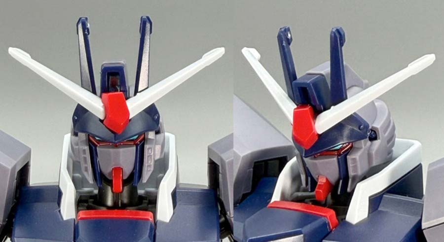 HGCEレジェンドガンダムのガンプラレビュー画像です