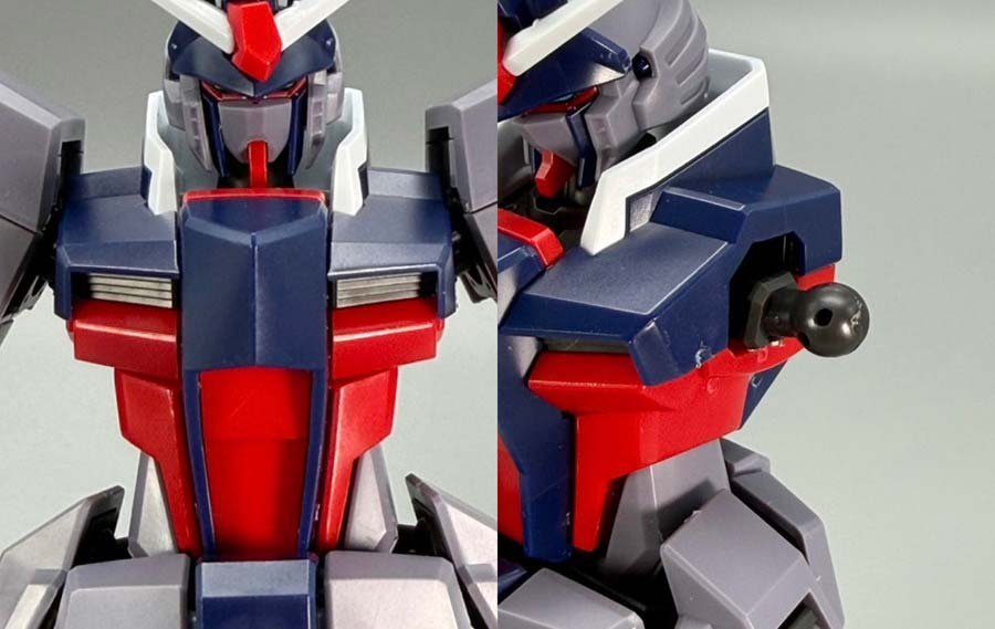 HGCEレジェンドガンダムのガンプラレビュー画像です