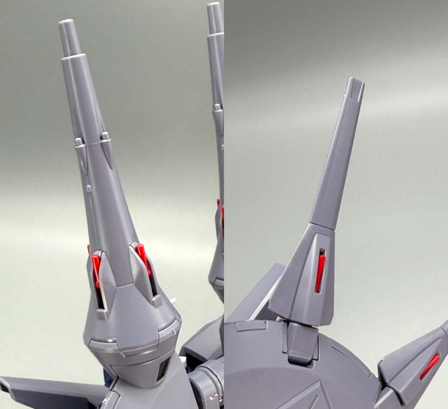 HGCEレジェンドガンダムのガンプラレビュー画像です