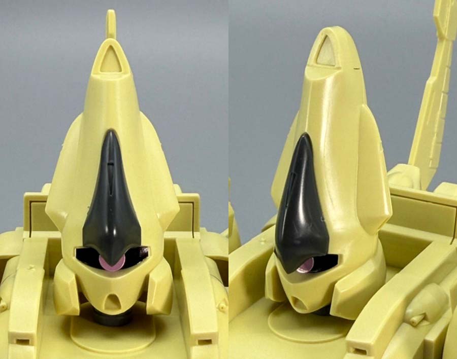 BB戦士ジ・オのガンプラレビュー画像です