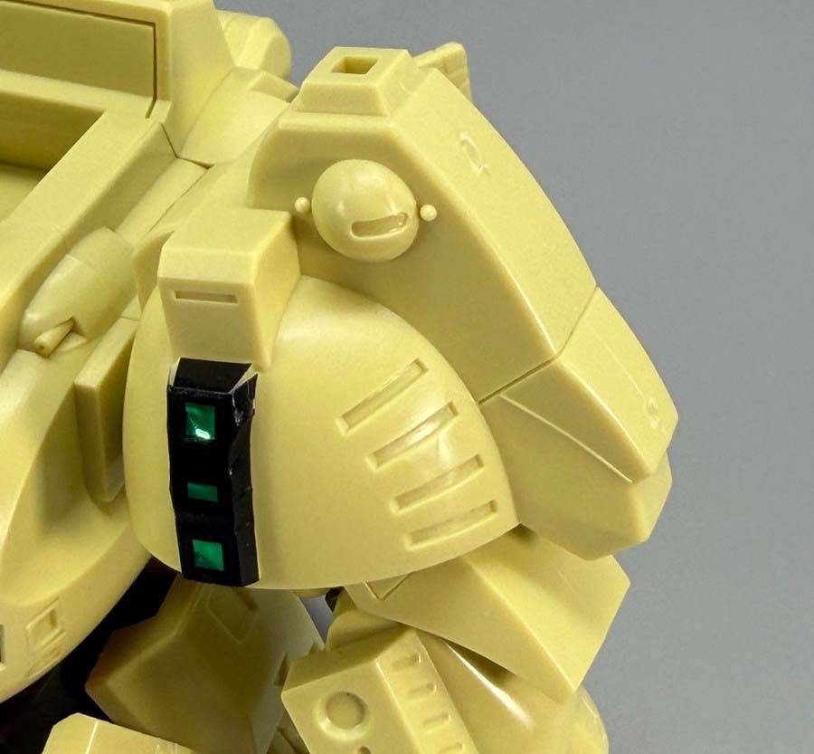 BB戦士ジ・オのガンプラレビュー画像です