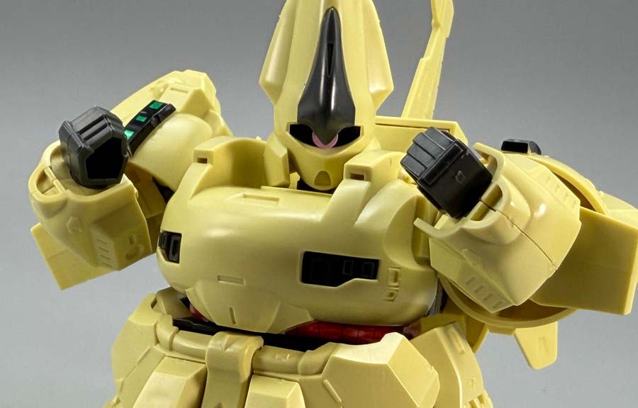 BB戦士ジ・オのガンプラレビュー画像です