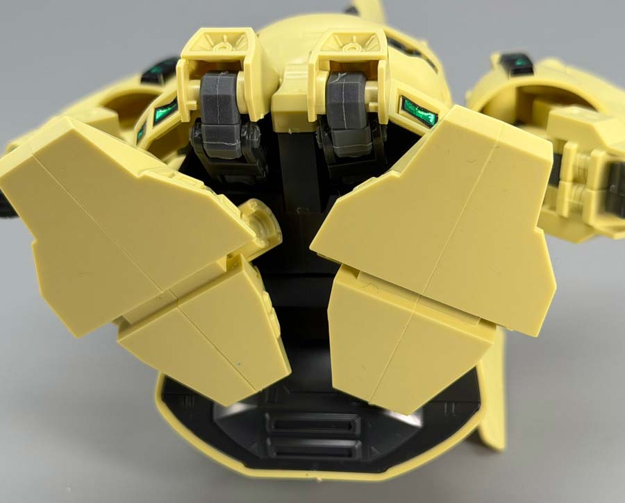 BB戦士ジ・オのガンプラレビュー画像です