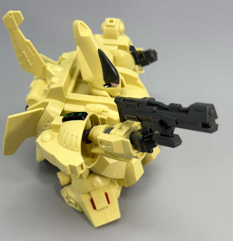 BB戦士ジ・オのガンプラレビュー画像です