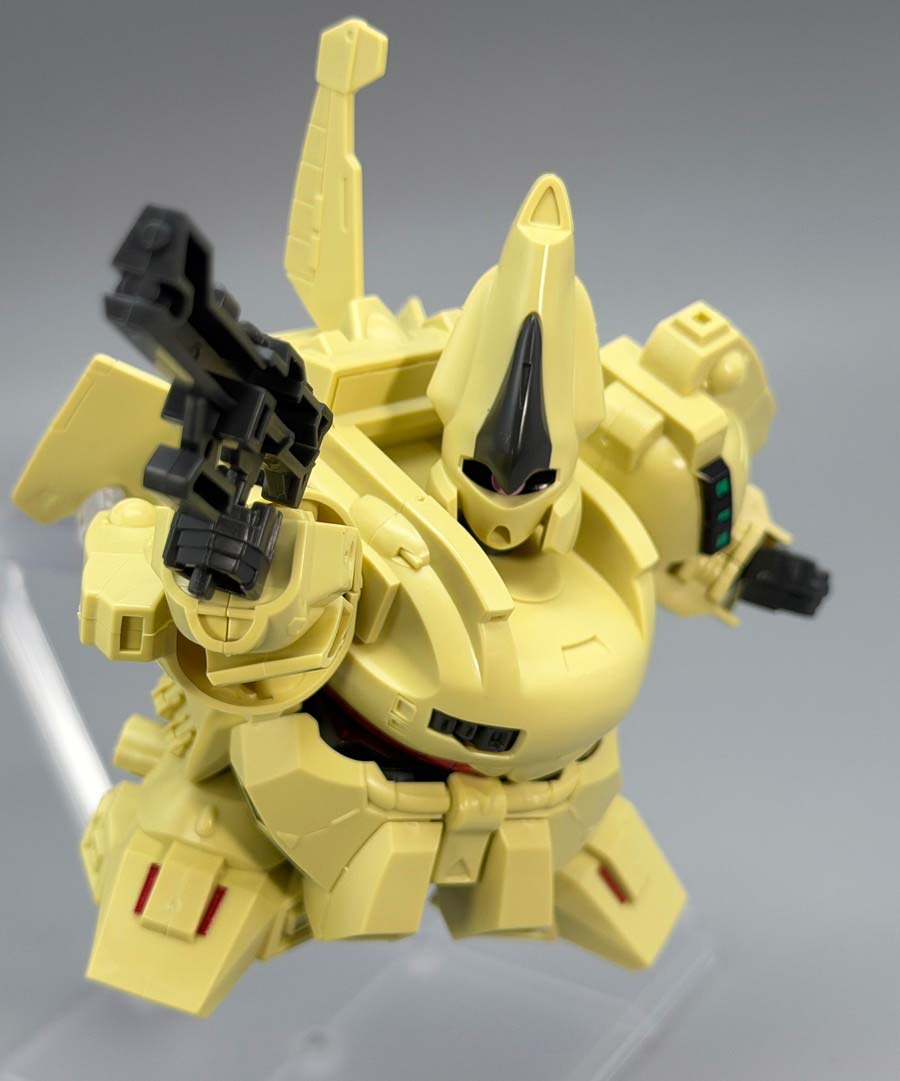 BB戦士ジ・オのガンプラレビュー画像です