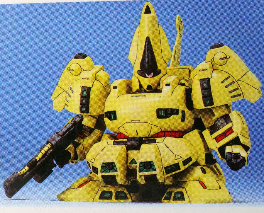 BB戦士ジ・オのガンプラレビュー画像です