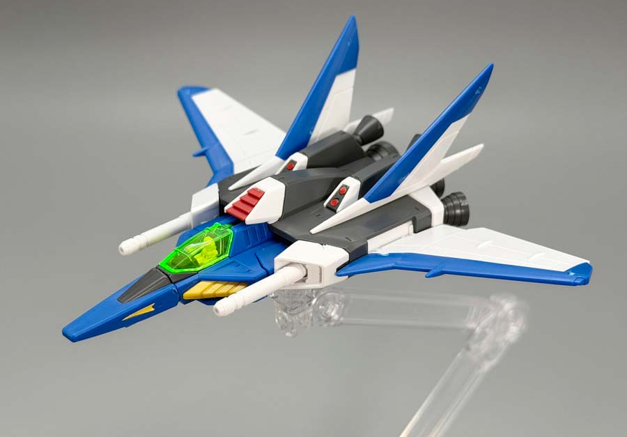 MG F90 クラスターガンダムのガンプラレビュー画像です