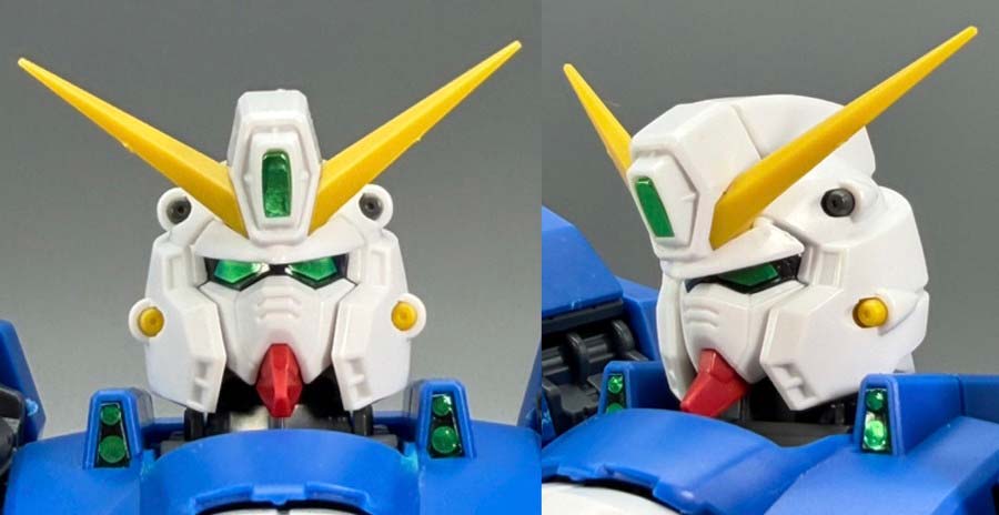 MG F90 クラスターガンダムのガンプラレビュー画像です