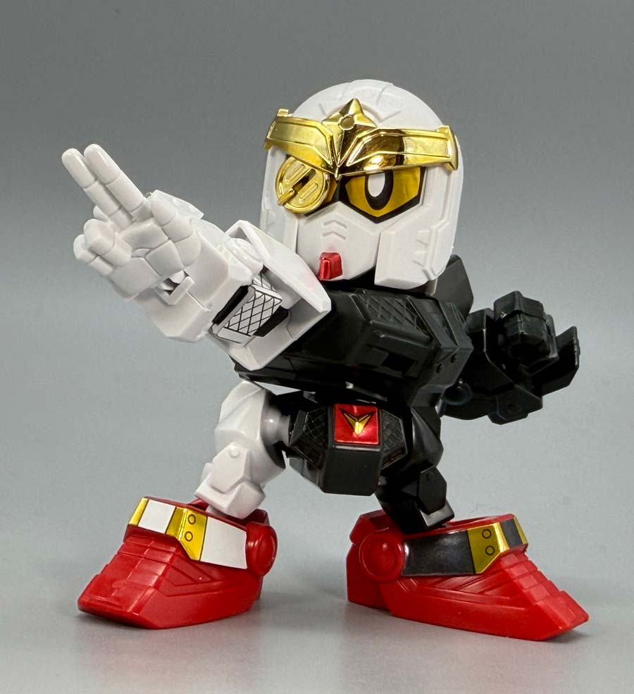 BB戦士 隠密忍者農丸(おんみつにんじゃノーマル)のガンプラレビュー画像です