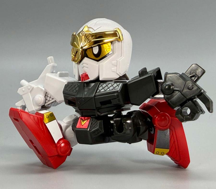 BB戦士 隠密忍者農丸(おんみつにんじゃノーマル)のガンプラレビュー画像です