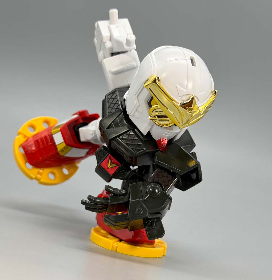 BB戦士 隠密忍者農丸(おんみつにんじゃノーマル)のガンプラレビュー画像です