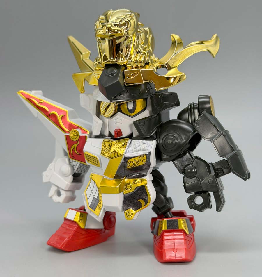 BB戦士 隠密忍者農丸(おんみつにんじゃノーマル)のガンプラレビュー画像です