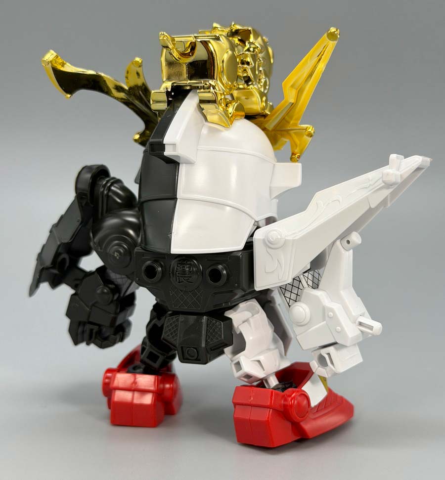 BB戦士 隠密忍者農丸(おんみつにんじゃノーマル)のガンプラレビュー画像です