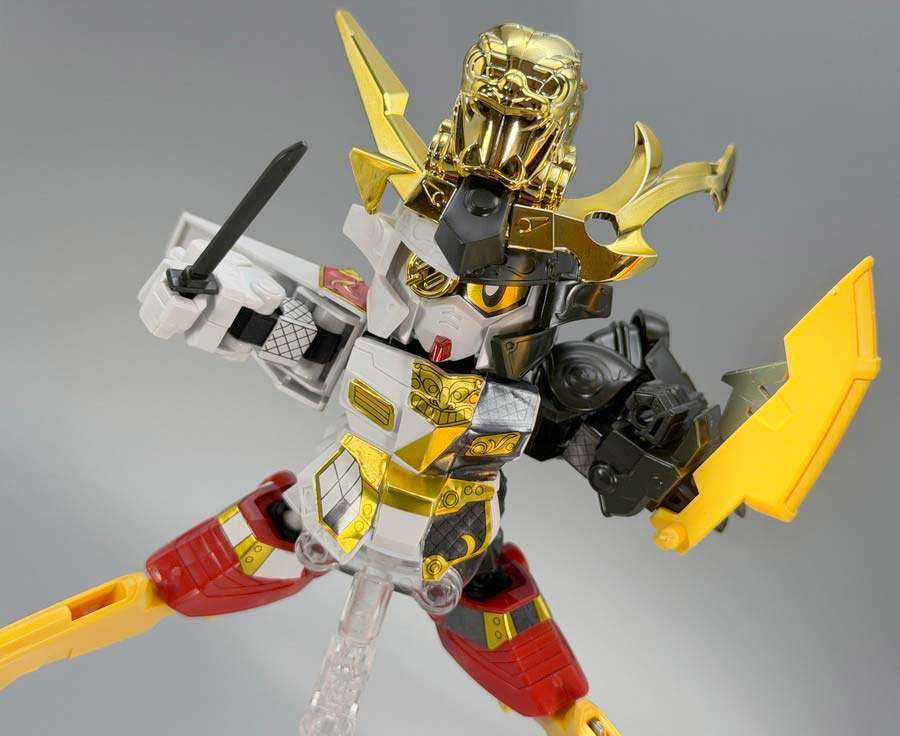 BB戦士 隠密忍者農丸(おんみつにんじゃノーマル)のガンプラレビュー画像です