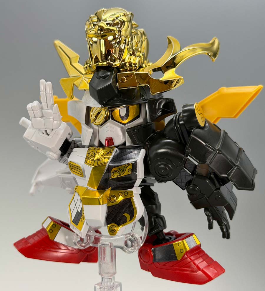 BB戦士 隠密忍者農丸(おんみつにんじゃノーマル)のガンプラレビュー画像です