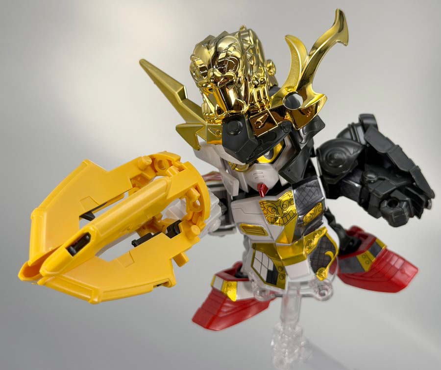 BB戦士 隠密忍者農丸(おんみつにんじゃノーマル)のガンプラレビュー画像です