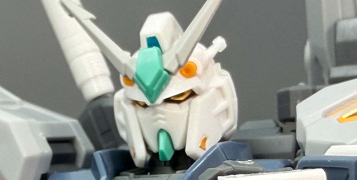 HGアリュゼウスのガンプラレビュー画像です