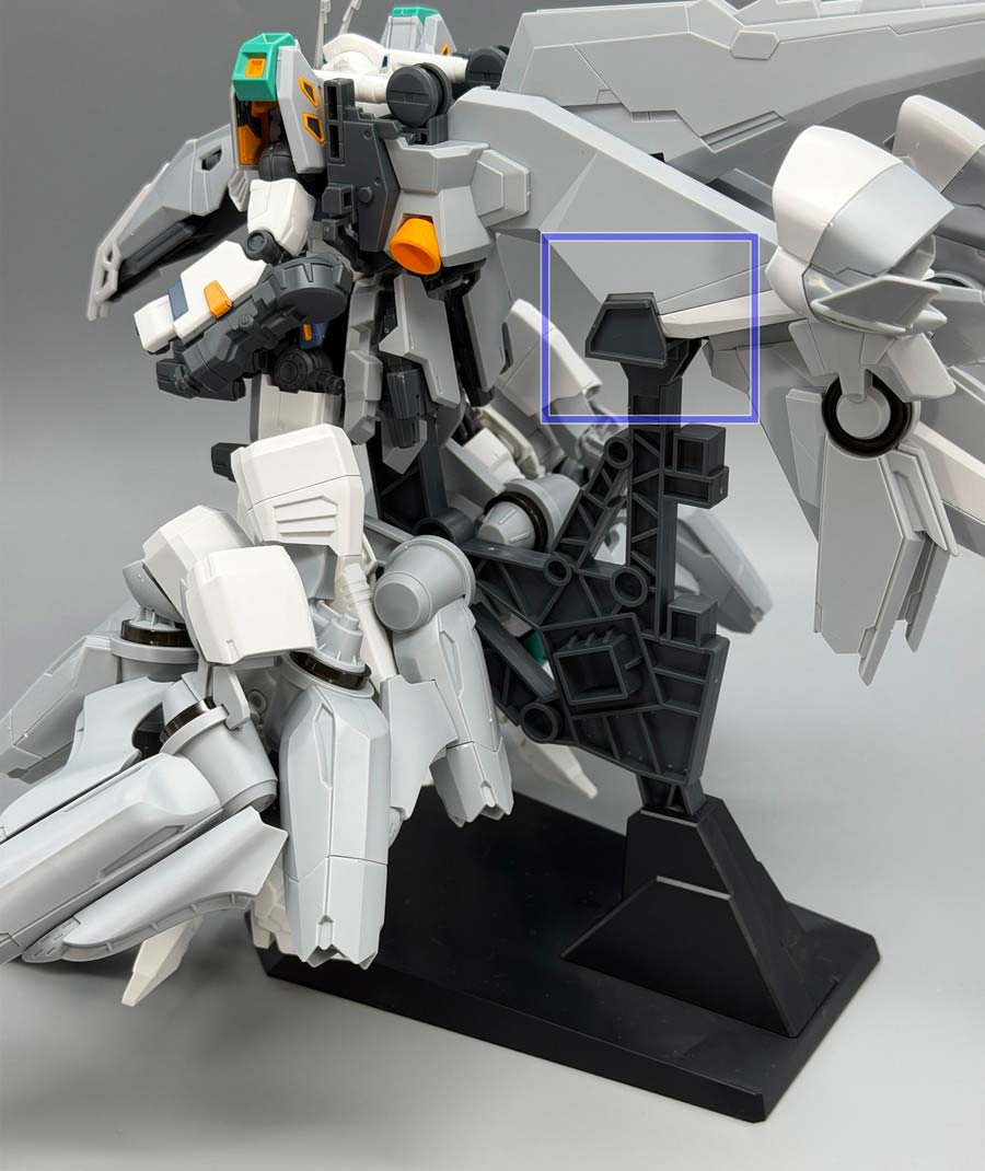 HGアリュゼウスのガンプラレビュー画像です