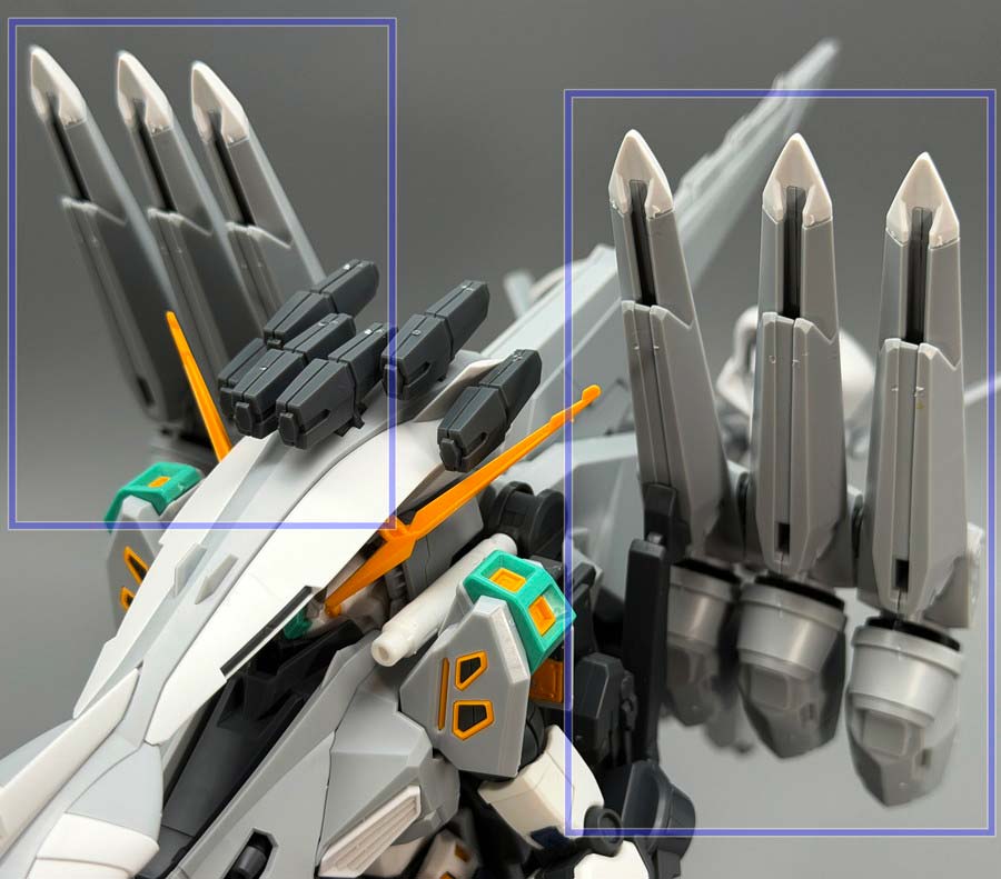 HGアリュゼウスのガンプラレビュー画像です