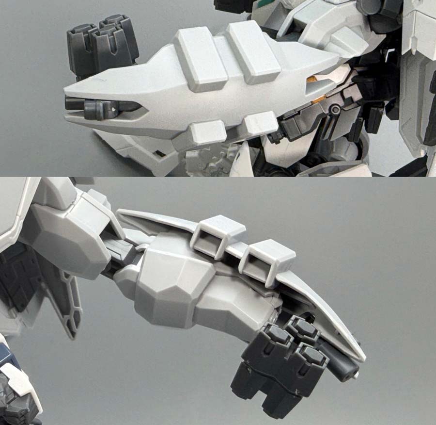 HGアリュゼウスのガンプラレビュー画像です