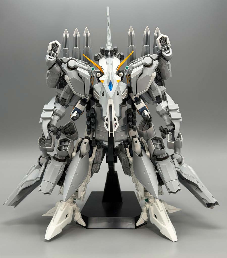 HGアリュゼウスのガンプラレビュー画像です