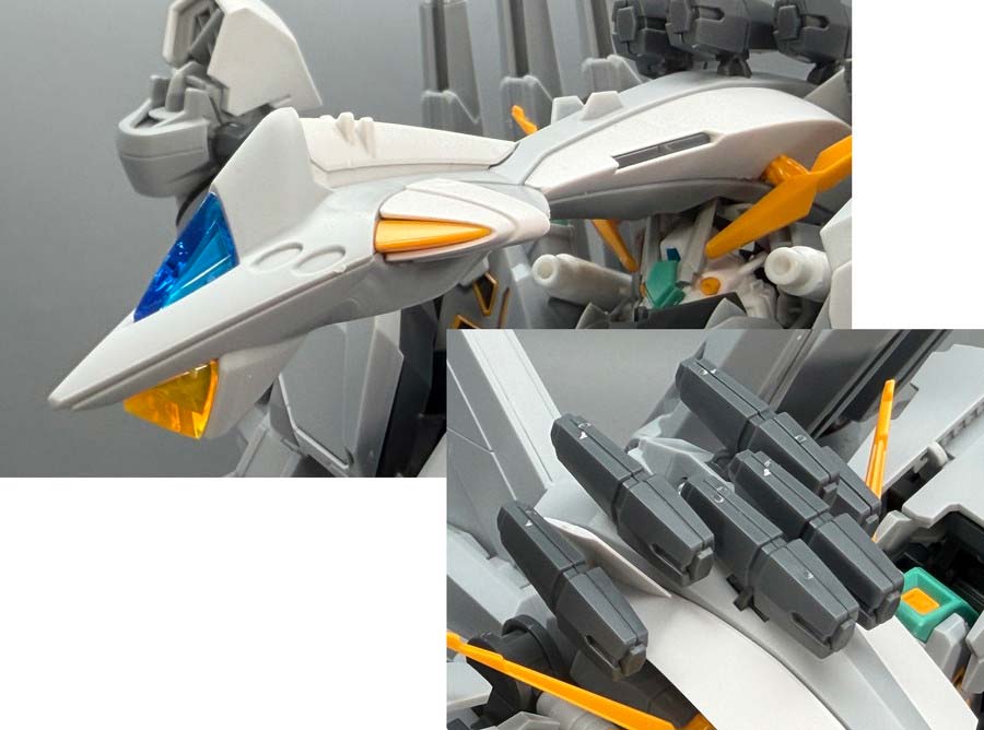 HGアリュゼウスのガンプラレビュー画像です